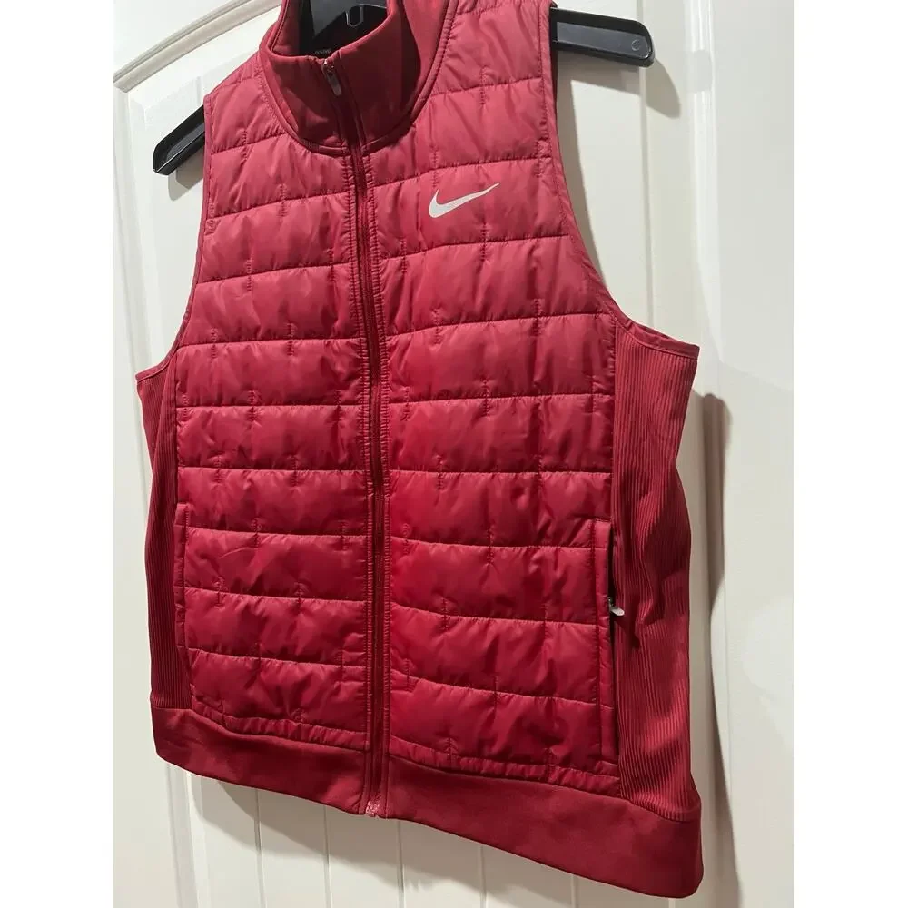 NWT❤️NIKE QUILTED THERMA FIT VEST szL